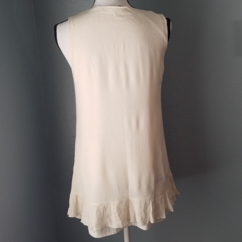 Ark & Co Boho Embroidered Tunic Tank Top - Picture 6 of 8